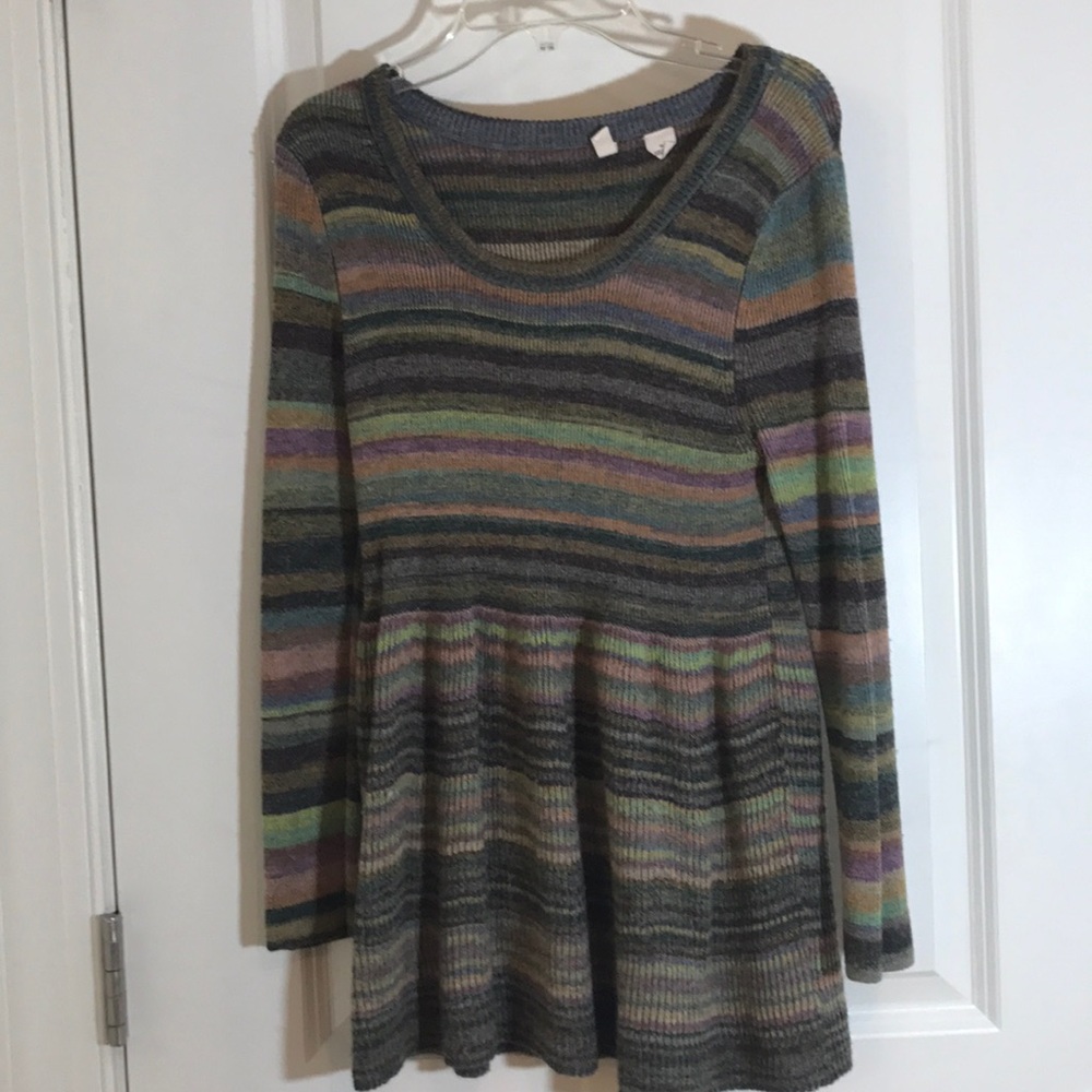 Anthropologie, Striped, Sweater Top